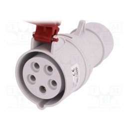 1 pcs x PAWBOL - B.1040 - Connector: AC supply 3-phase, plug, female, 16A, 400VAC, IEC 60309