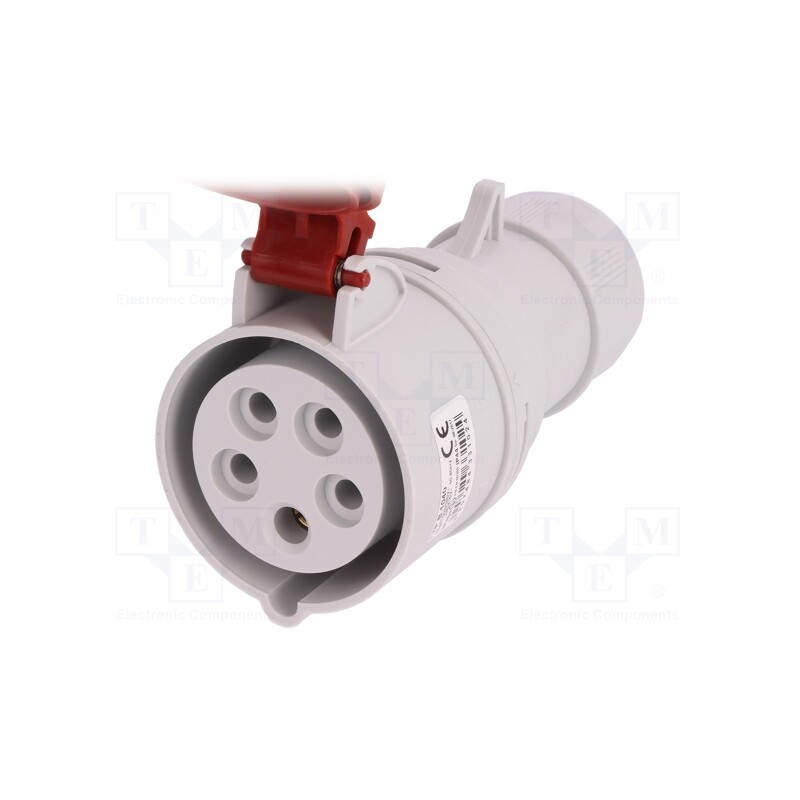 1 pcs x PAWBOL - B.1040 - Connector: AC supply 3-phase, plug, female, 16A, 400VAC, IEC 60309