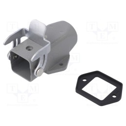 1 pcs x DEGSON ELECTRONICS - D3A-SF-1L-PG11 - Enclosure: for HDC connectors, size D3A, with latch, straight