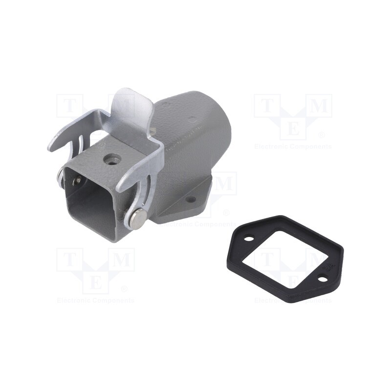 1 pcs x DEGSON ELECTRONICS - D3A-SF-1L-PG11 - Enclosure: for HDC connectors, size D3A, with latch, straight
