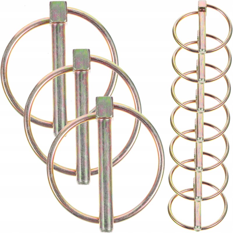 Pins for agricultural tractors, galvanized shaft lock, 10 pcs