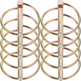 Pins for agricultural tractors, galvanized shaft lock, 10 pcs