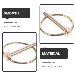 Reliable round pin 10 pcs