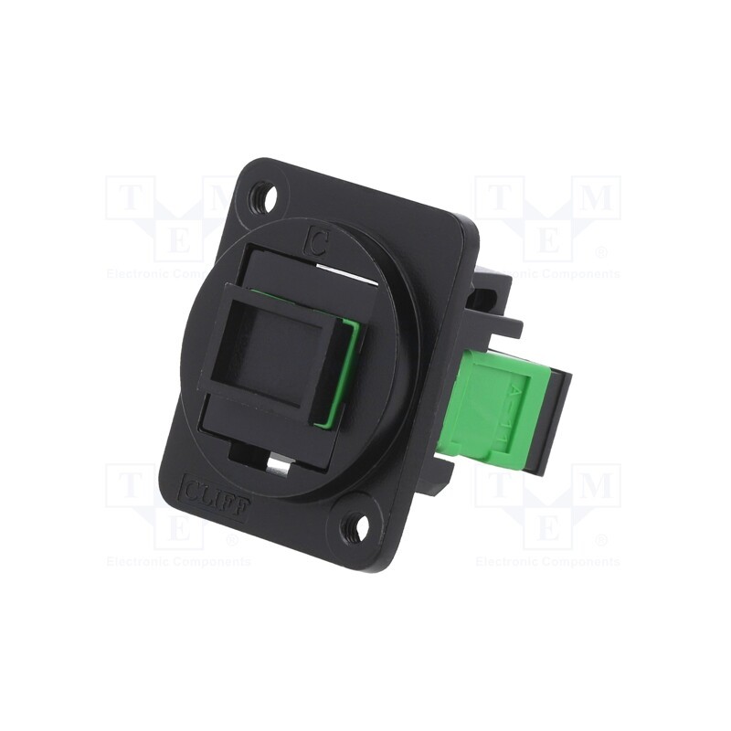 1 pcs x CLIFF - CP30249M3B - Connector: fiber optic, coupler, single mode simplex (SM), FT