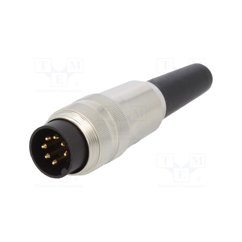 1 pcs x LUMBERG - SV 71 - Connector: M16, plug, male, soldering, for cable, PIN: 7, 5A, 60V
