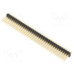 1 pcs x FISCHER ELEKTRONIK - SL 22 139 72 G - Pin header, pin strips, male, PIN: 72, straight, 2.54mm, THT, 2x36
