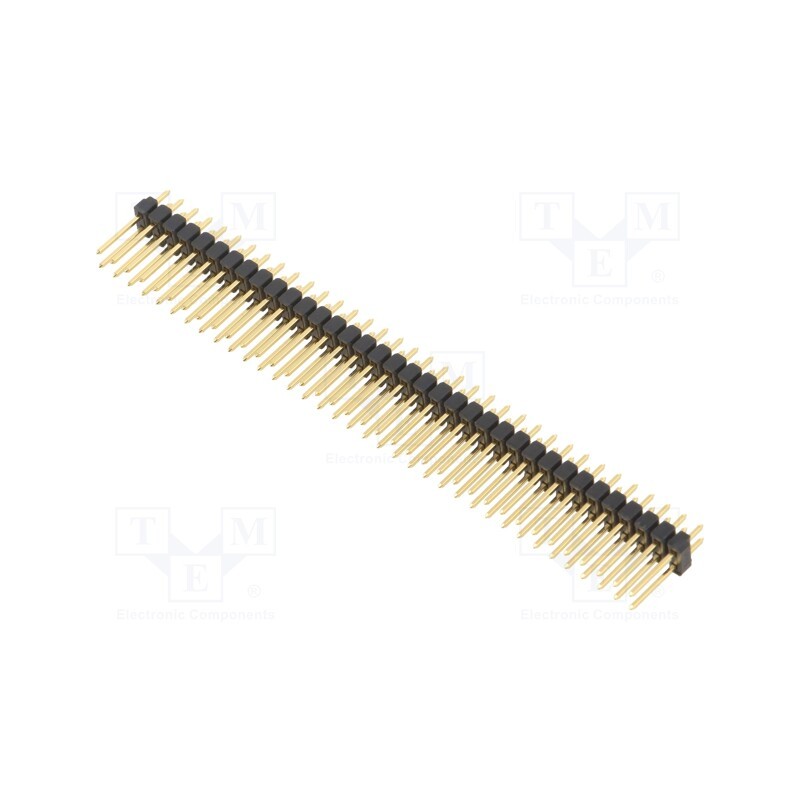 1 pcs x FISCHER ELEKTRONIK - SL 22 139 72 G - Pin header, pin strips, male, PIN: 72, straight, 2.54mm, THT, 2x36