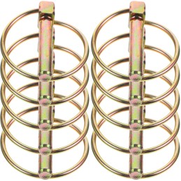 Pin for agricultural tractors, locking connector, 10 pcs