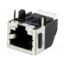 1 pcs x TE Connectivity - 5558178-1 - Socket, RJ45, PIN: 8, Layout: 8p8c, on PCBs, SMT