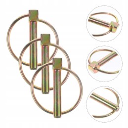 Parts for agricultural tractors, reliable cotter pin