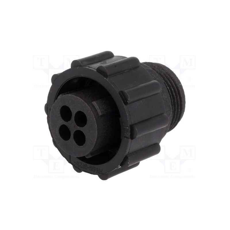 1 pcs x TE Connectivity - 182647-1 - Plug, female, PIN: 4, w/o contacts, CPC Series 1, for cable