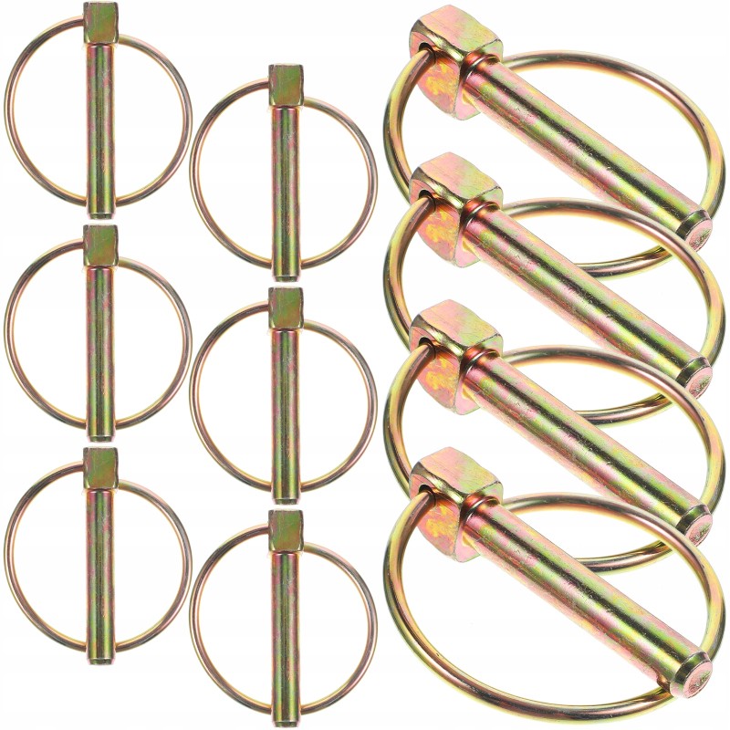 Pin assortment kit lynch rings spring 10 pcs