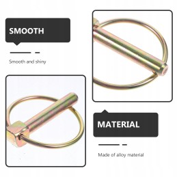 Pin assortment kit lynch rings spring 10 pcs