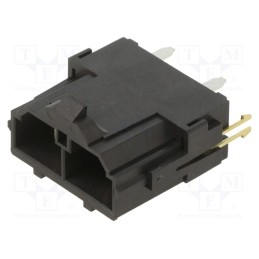 1 pcs x MOLEX - 428192213 - Socket, wire-board, male, Mini-Fit Sr, 10mm, PIN: 2, 50A, THT, 600V