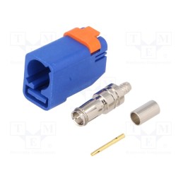 1 pcs x MOLEX - 734036262 - Connector: FAKRA, female, plug, crimped, straight