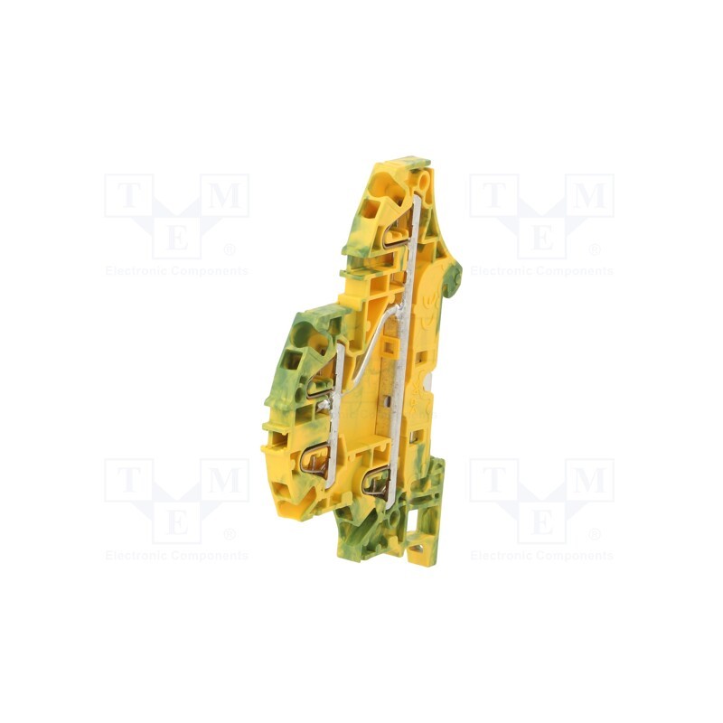 1 pcs x TE Connectivity - 1SNK705250R0000 (ZK2.5-D1-PE) - Splice terminal: rail, 0.2÷2.5mm2, ways: 1, terminals: 4, SNK