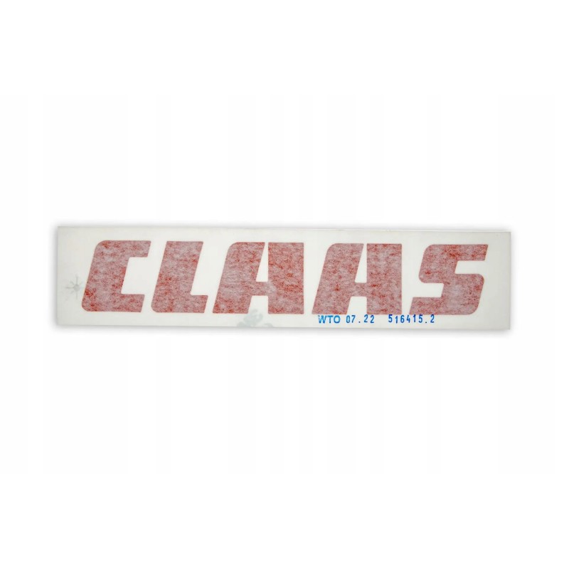 516415 2 claas sticker