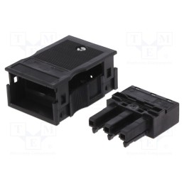 1 pcs x WAGO - 770-103 - Connector: pluggable terminal block, spring clamp, female, 25A