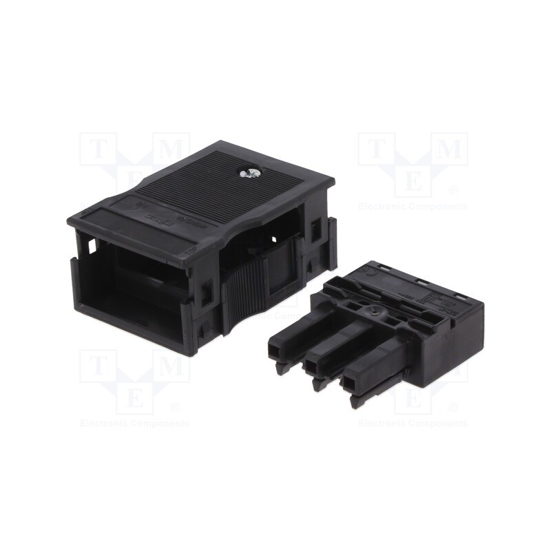 1 pcs x WAGO - 770-103 - Connector: pluggable terminal block, spring clamp, female, 25A