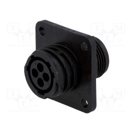 1 pcs x TE Connectivity - 182921-1 - Socket, female, PIN: 4, w/o contacts, CPC Series 1, size 11