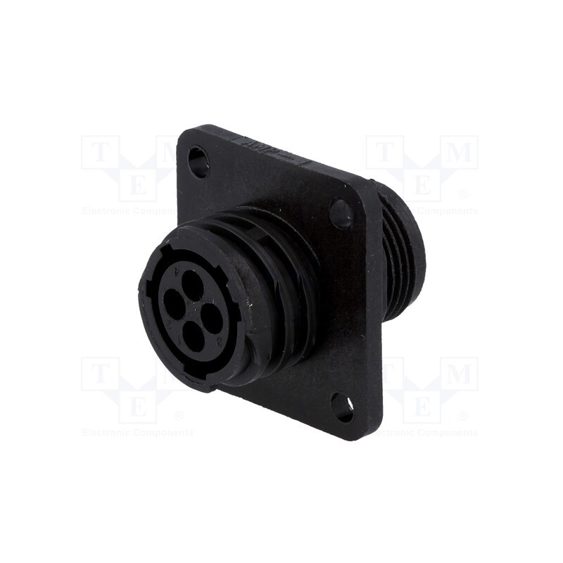 1 pcs x TE Connectivity - 182921-1 - Socket, female, PIN: 4, w/o contacts, CPC Series 1, size 11