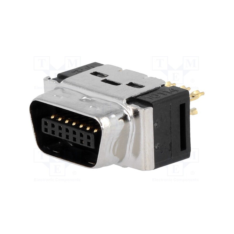1 pcs x 3M - 10114-3000PE 7100206785 - Connector: MDR, PIN: 14, shielded, for cable, Mat: polyester, plug