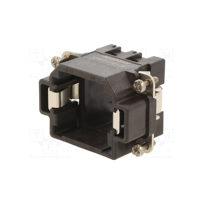1 pcs x AMPHENOL - C146P06001G8 - Frame for modules, male, C146,heavy|mate M, size E6, Modules: 2