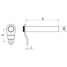 Flp30151 pin 30x151 mm kramp