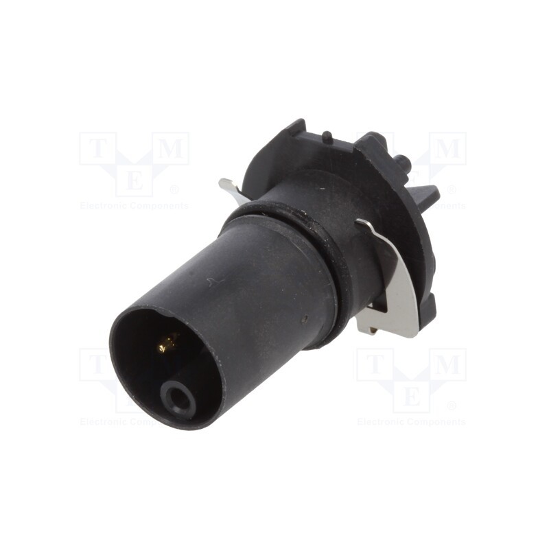 1 pcs x AMPHENOL LTW - M12K-05PMEP-EE0001 - Socket, M12, PIN: 5, male, K code, on PCBs, SMT, 630V, 12A