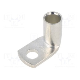 1 pcs x ERKO - KCS90_12-120/1 - Tip: ring tube, M12, 120mm2, crimped, for cable, angled 90°, tinned