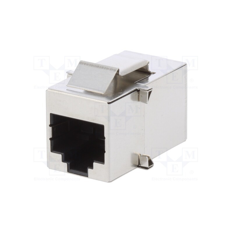 1 pcs x ENCITECH - 3101-CAT5E - Coupler, Cat: 5e, Layout: 8p8c, RJ45 socket,both sides