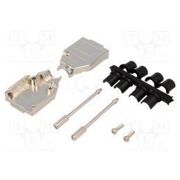 1 pcs x NINIGI - DSC-809B - Enclosure: for D-Sub connectors, D-Sub 9pin,D-Sub HD 15pin