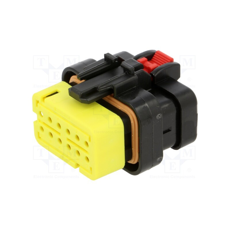 1 pcs x TE Connectivity - 776533-3 - AS 16, 12P PLUG ASSY,RD,KEY 3