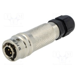 1 pcs x AMPHENOL - PT06A083APPG023 - Connector: circular, for cable, PT/451, plug, male, PIN: 3, size 8