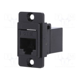 1 pcs x CLIFF - CP30720MB - Coupler, DUALSLIM, Cat: 5e, Layout: 8p8c, RJ45 socket,both sides