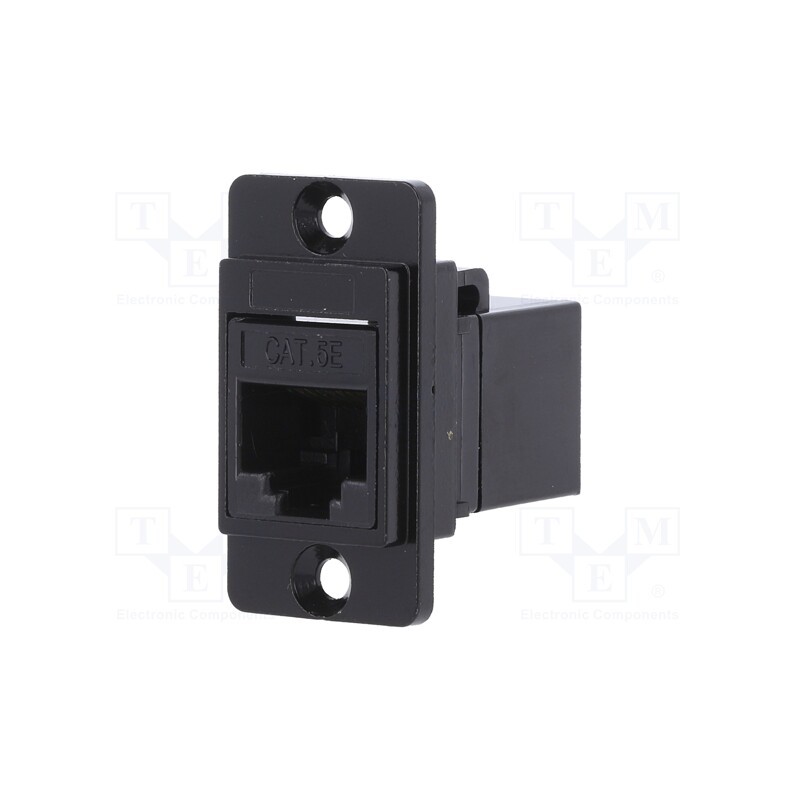 1 pcs x CLIFF - CP30720MB - Coupler, DUALSLIM, Cat: 5e, Layout: 8p8c, RJ45 socket,both sides