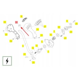 100499402 joystick rubber sleeve