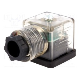 1 pcs x MOLEX - 121064-0570 - Connector: valve connector, plug, form A, 18mm, female, PIN: 3, mPm