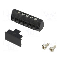 1 pcs x PHOENIX CONTACT - MKDS 1/ 5-3,81 SMD BK 1727269 - PCB terminal block, angled 90°, 3.81mm, ways: 5, on PCBs,screw