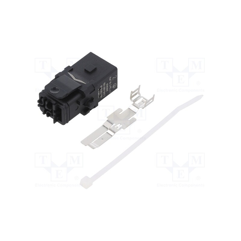1 pcs x HARTING - 9100033101 - Connector: HDC, contact insert, female, Han® 1A, PIN: 4, 3P+PE