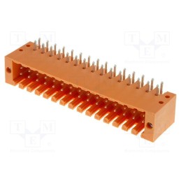 1 pcs x WEIDMu00dcLLER - 1728590000 S2L 3.5/30/90F 3.5SN OR - Pluggable terminal block, 3.5mm, ways: 30, angled 90°, socket