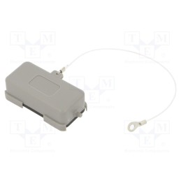 1 pcs x AMPHENOL - C14610Z0151002 - Protection cover, C146, size A10, for latch, polyamide, 49.5x16mm