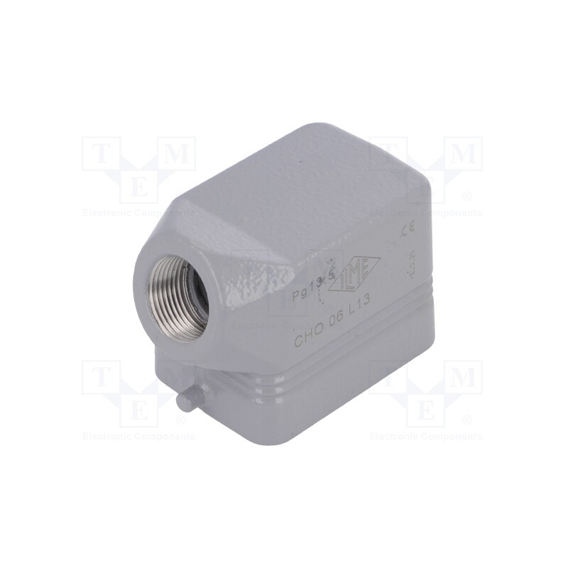 1 pcs x ILME - CHO 06 L13 - Enclosure: for HDC connectors, C-TYPE, size 44.27, Gland holes: 1