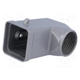 1 pcs x AMPHENOL - C14630R0035004 - Enclosure: for HDC connectors, C146, size A3, for cable, angled