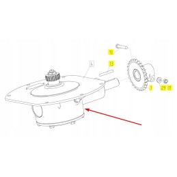 101875192 grain tank gear