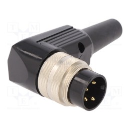 1 pcs x LUMBERG - WSV 40 - Connector: M16, plug, male, soldering, for cable, PIN: 4, 5A, 250V