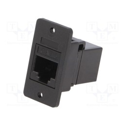 1 pcs x CLIFF - CP30622X - Coupler, SLIM, Cat: 6, Layout: 8p8c, RJ45 socket,both sides, 29mm