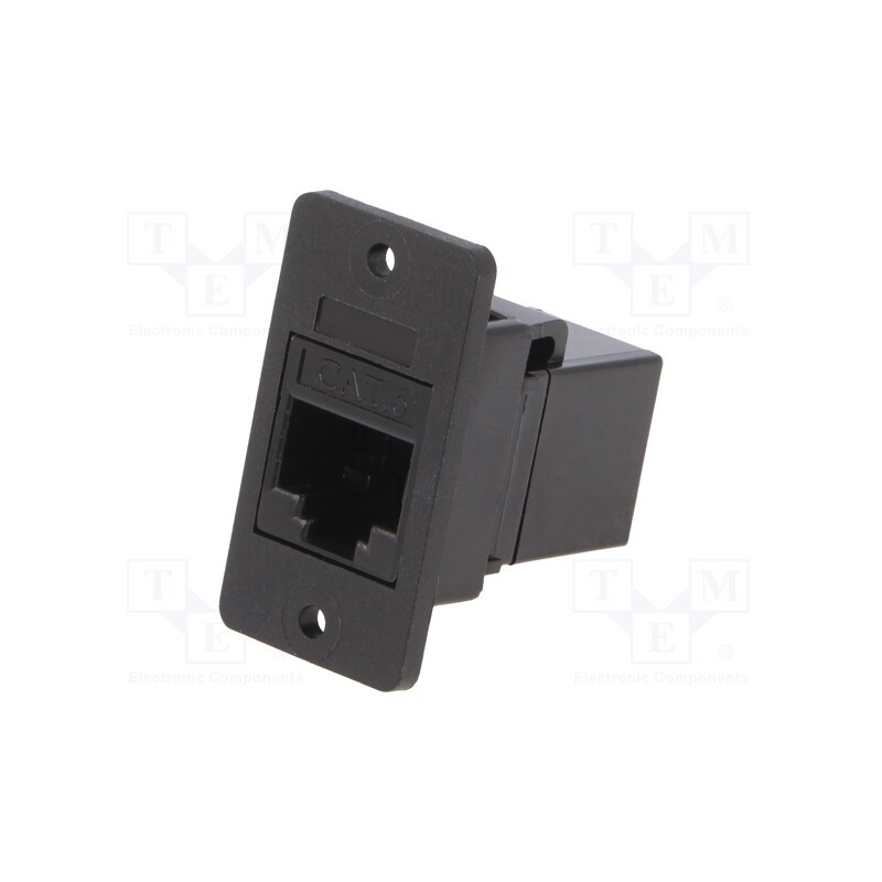 1 pcs x CLIFF - CP30622X - Coupler, SLIM, Cat: 6, Layout: 8p8c, RJ45 socket,both sides, 29mm