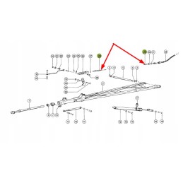 762327 0 brake cable