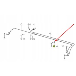 656253 0 metal handle